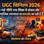 UGC Regulation 2026, university grant commission, students debating and impact of new UGC policy on higher education, dialogue and social harmony, UGC विनियम 2026 , lok prabodhan